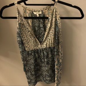 Joie Floral Silk Tank